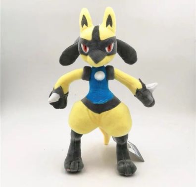 Pokemon Shiny Lucario - Plüsch Figur Stofftier Kuscheltier - Plush 25 cm NEU