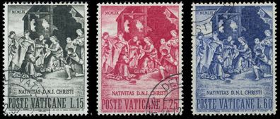 Vatikan 1959 Nr 327-329 gestempelt SF69FEE