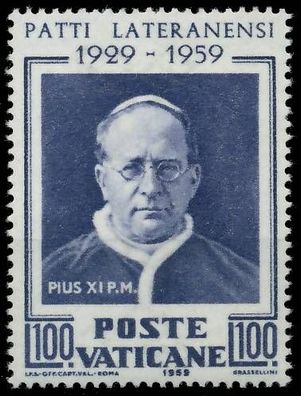 Vatikan 1959 Nr 314 postfrisch X4015BA