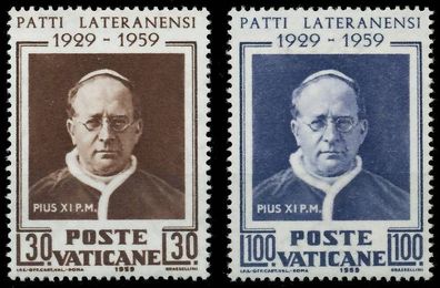 Vatikan 1959 Nr 313-314 postfrisch SF6A0F6