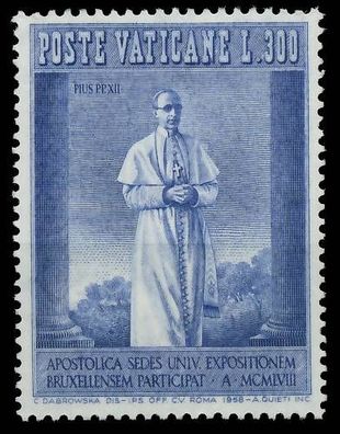 Vatikan 1958 Nr 291 postfrisch X40164A