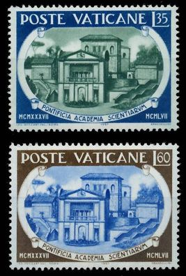 Vatikan 1957 Nr 274-275 postfrisch X4016F2