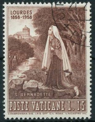 Vatikan 1958 Nr 284 gestempelt X401712