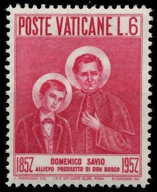 Vatikan 1957 Nr 267 postfrisch X401772