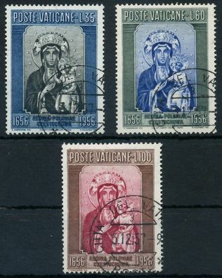 Vatikan 1956 Nr 263-265 gestempelt X404736