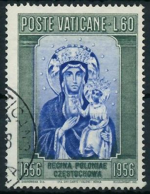 Vatikan 1956 Nr 264 gestempelt X40474A
