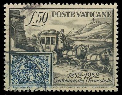 Vatikan 1952 Nr 188C gestempelt X404B22
