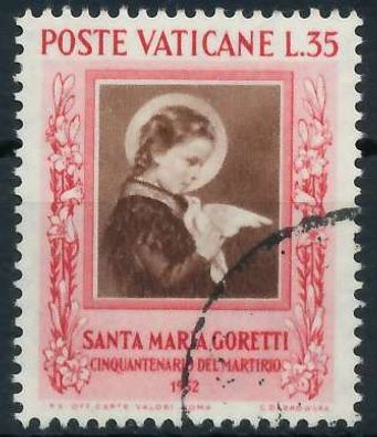 Vatikan 1953 Nr 191 gestempelt X404B6E