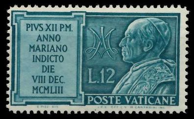 Vatikan 1954 Nr 217 ungebraucht X404B7A