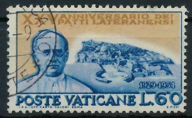 Vatikan 1954 Nr 213 gestempelt X404B96