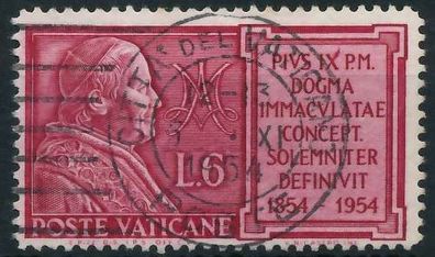 Vatikan 1954 Nr 216 gestempelt X404BA6