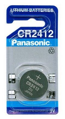 Panasonic - CR 2412 / CR2412 - 3 Volt 100mAh Lithium - lose
