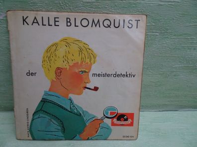 7" Tonbuch Bilderbuch Polydor 55040KN Kalle Blomquist Meisterdetektiv Sandor Ferenczy