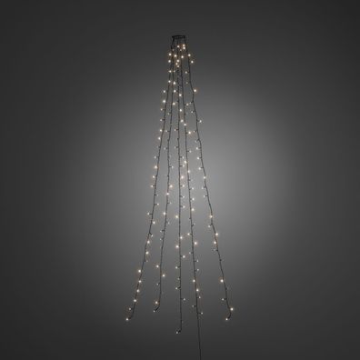 LED Lichterkette Baummantel 250er warmweiß innen 8m 5 Stränge 6362-120