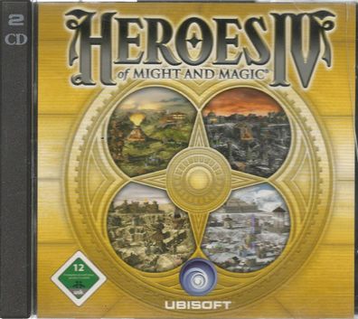Heroes Of Might And Magic IV (PC, 2005 Jewel Case) sehr guter Zustand