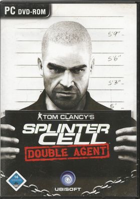 Tom Clancys Splinter Cell: Double Agent (PC, 2006, DVD-Box) MIT Uplay Key