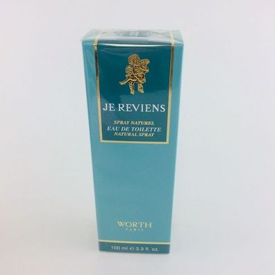 Worth Paris Je Reviens Eau de Toilette 100ml