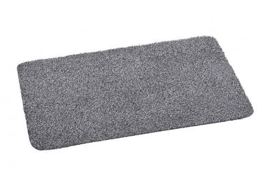 Fußmatte Home Cotton eco Plus + Baumwolle für den Innenbereich Grau 50 x 75 cm