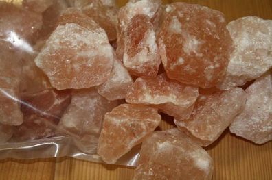 1 kg Himalaya Salz Salzkristalle Sole Saunazubehör Sauna Saunasalz