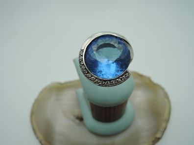 925 Silber Ring mit Zirkonia 17,4 mm Schmuck Damen Herren 65