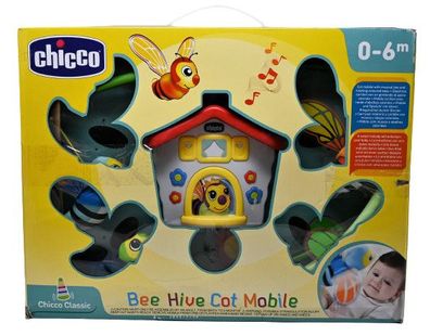 Chicco 00005136000000 - Safari Puzzle Baby Mobile, Musik-Mobile Spieluhr