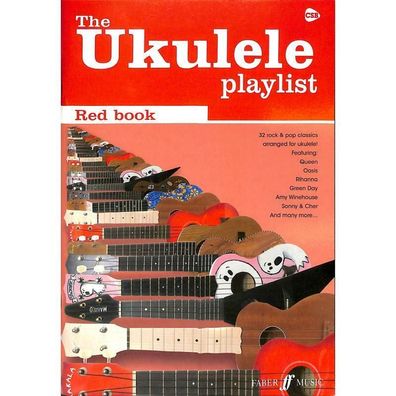 The Ukulele Playlist: Red Book. Für Ukulele, Gesang