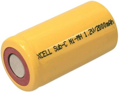 XCell Akku Sub-C 1,2V 2000mAh X2000SCR Hochstrom