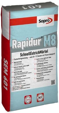 Sopro SchnellEstrichMörtel Rapidur® M8