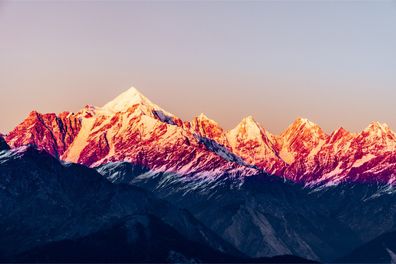 Muralo VINYL Fototapete XXL TAPETE Esszimmer Gebirge Himalaja 3D 2338