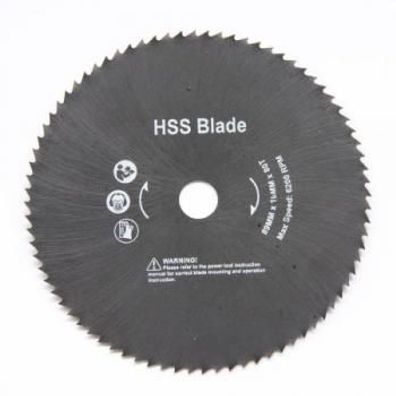 Holzmann HSS-Kreissägeblattset Ø 89mm KSB8910HSS/2 HSS KSB 89x1,0/0,8x10xZ80