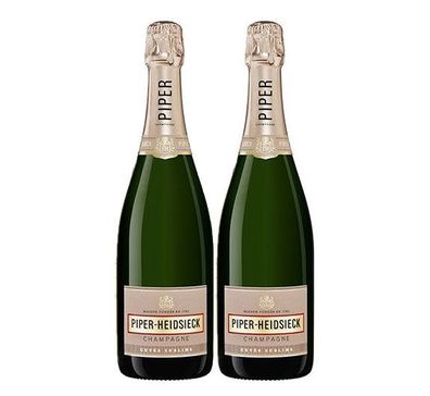 Piper Heidsieck 2er Set Cuvee Sublime 2x 0,75L (12% Vol) Champagner- [Enthält S