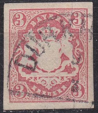 Germany Bayern Bavaria [1867] MiNr 0015 ( O/ used ) [04]