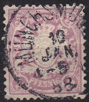 Germany Bayern Bavaria [1881] MiNr 0048 ( O/ used )