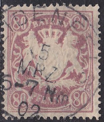 Germany Bayern Bavaria [1900] MiNr 0068 ( O/ used ) [01]