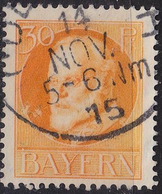 Germany Bayern Bavaria [1914] MiNr 0099 I ( O/ used )