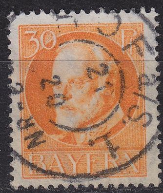 Germany Bayern Bavaria [1916] MiNr 0099 II A ( O/ used )
