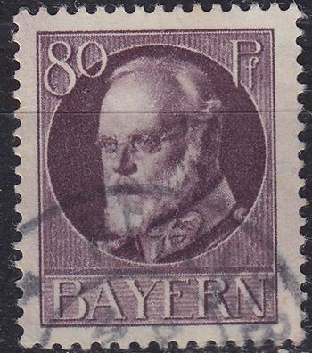 Germany Bayern Bavaria [1916] MiNr 0103 II A ( O/ used )