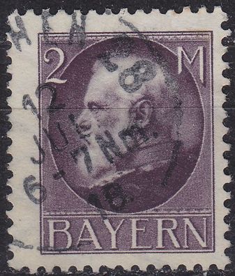 Germany Bayern Bavaria [1916] MiNr 0105 II A ( O/ used )