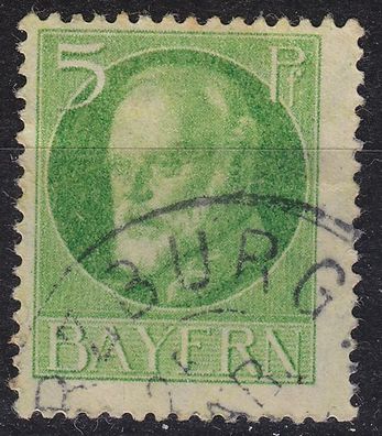 Germany Bayern Bavaria [1916] MiNr 0112 A ( O/ used )