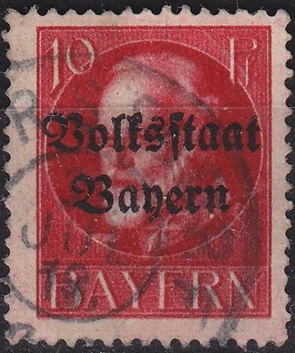 Germany Bayern Bavaria [1919] MiNr 0119 A ( O/ used )