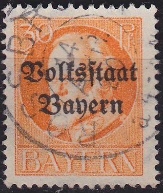 Germany Bayern Bavaria [1919] MiNr 0123 A ( O/ used )