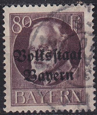 Germany Bayern Bavaria [1919] MiNr 0127 A ( O/ used )