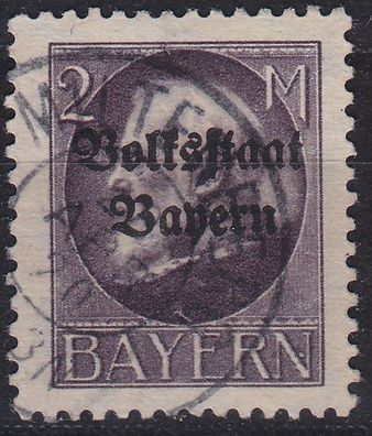 Germany Bayern Bavaria [1919] MiNr 0129 II A ( O/ used )