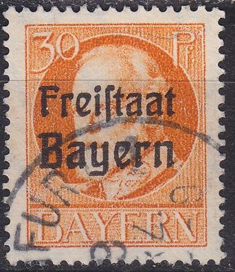 Germany Bayern Bavaria [1919] MiNr 0159 A ( O/ used )