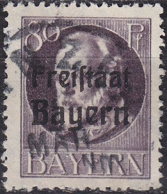 Germany Bayern Bavaria [1919] MiNr 0164 A ( O/ used )