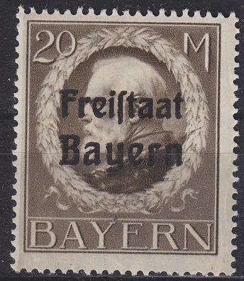 Germany Bayern Bavaria [1919] MiNr 0170 A ( * */ mnh ) [01]