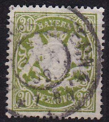 Germany Bayern Bavaria [1900] MiNr 0066 ( O/ used )