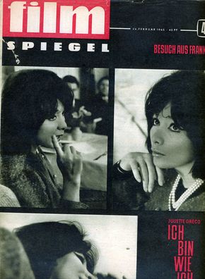 Filmspiegel - Filmzeitschrift der DDR - Ausgabe 4/1965