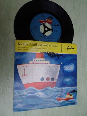 7" Single Ariola 56169 Kleines Schiff auf großer Fahrt Friedrich Feld Märchen