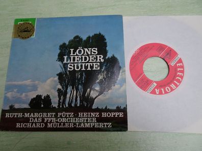 7" Single electrola E41637 Löns Lieder Suite Ruth Margret Pütz Heinz Hoppe FFB Orch.